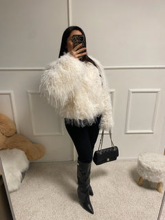 Fourrure Lucy blanche (40968)