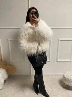 Fourrure Lucy blanche (40968)