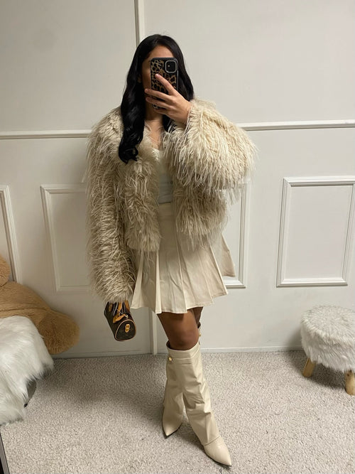 Fourrure Lucy beige(40968)