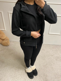 Gilet à capuche polaire Prudence