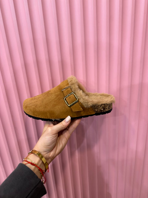 Mule inspi BIRK FOURRURE L1375 /1259