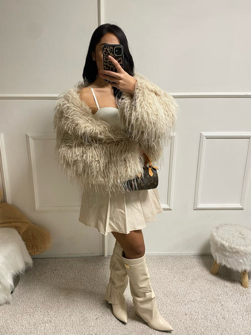 Fourrure Lucy beige(40968)