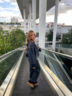 Jeans LÉNA (gris foncé)