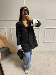 Blazer Asmaa rayures