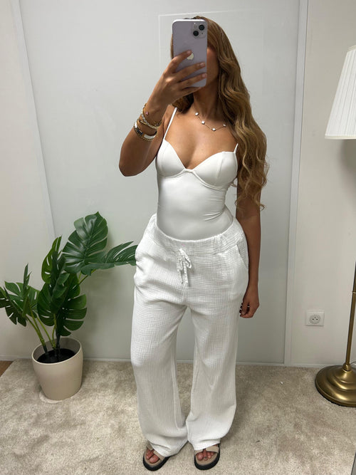 Pantalon gaz de Cotton