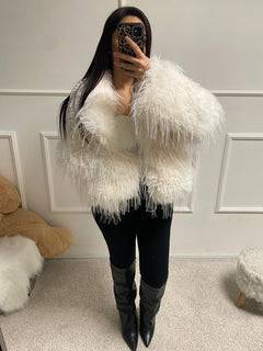 Fourrure Lucy blanche (40968)