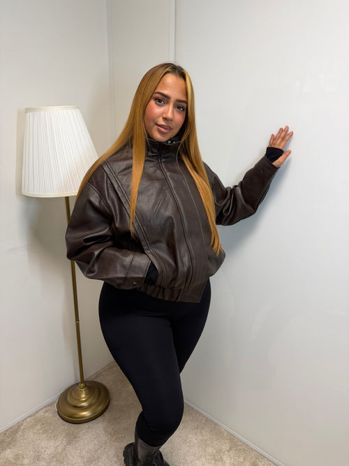 Bombers SEDA col montant similicuir