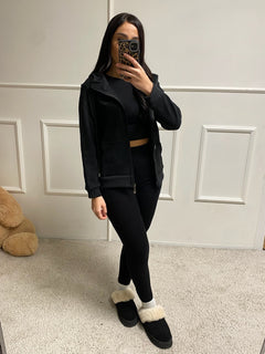 Gilet à capuche polaire Prudence