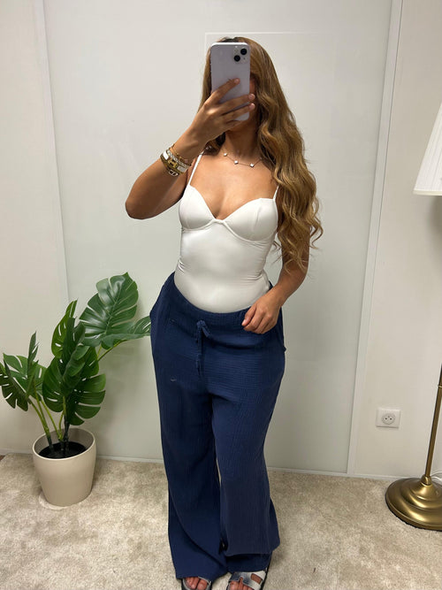 Pantalon gaz de Cotton