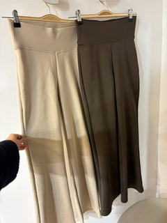 Pantalon flare molletonné polaire 3257