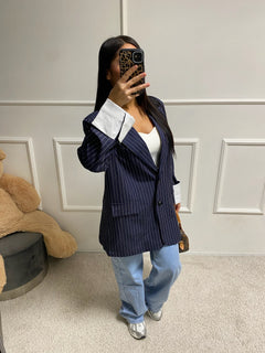 Blazer Asmaa rayures