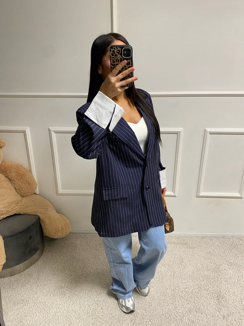 Blazer Asmaa rayures