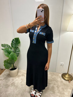 Robe Elina manches courtes