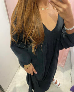 Robe Melanie gaz de coton