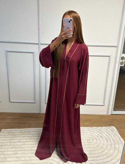 Abaya à Zip