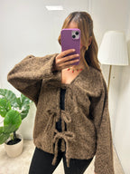 Gilet OMAYMA à noeud 🎀