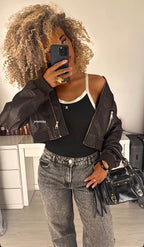 Vestes bombers bks marron foncé 16128