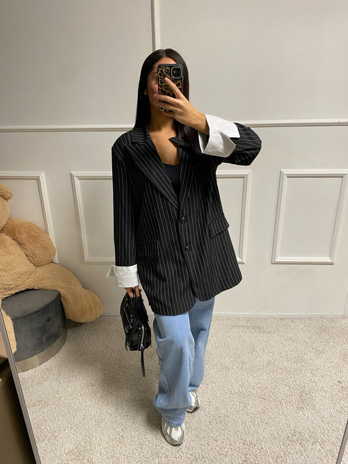 Blazer Asmaa rayures