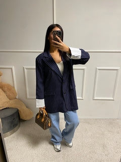 Blazer Asmaa rayures