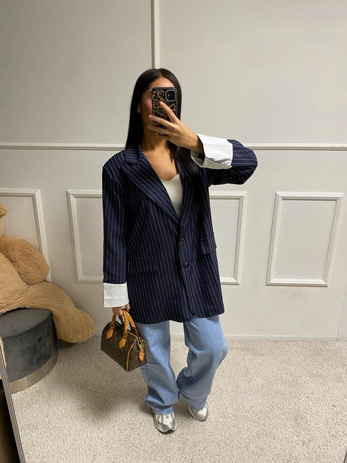 Blazer Asmaa rayures