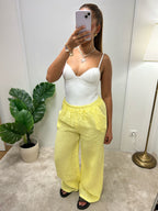 Pantalon Rachel véritable lin