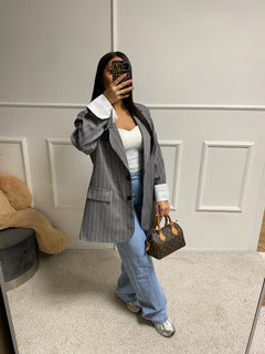 Blazer Asmaa rayures