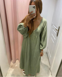 Robe Melanie gaz de coton