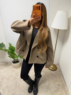 Manteau court inspi Zar ines