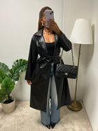 Trench cuir Salima