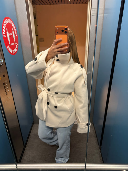 Manteau à col montant Sabrina