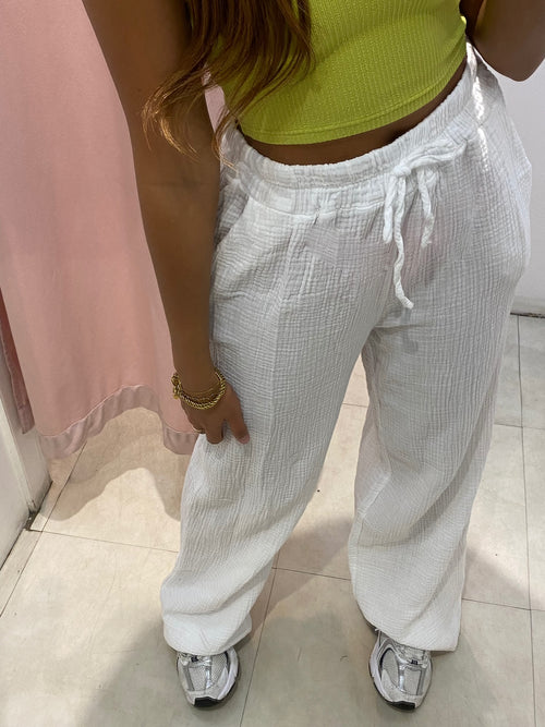 Pantalon Melanie Gaz de coton