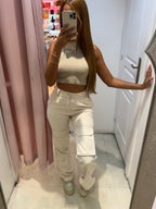 Cargo Olivia Beige A580