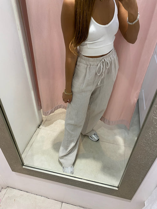 Pantalon Melanie Gaz de coton