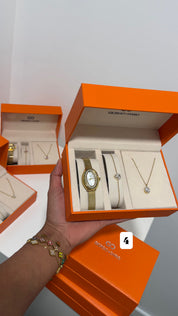 Coffret Bijoux Montre + Collier + Bracelet