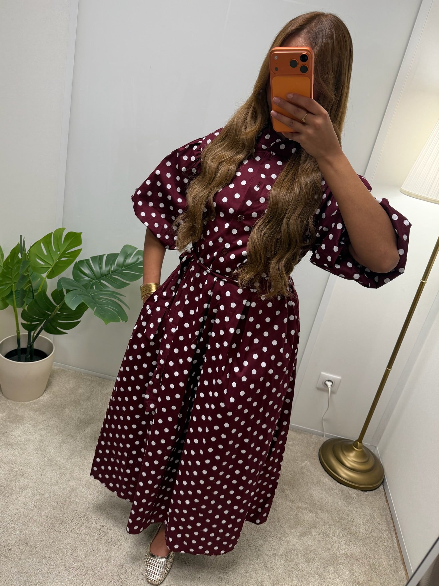 Robe à pois Lucie