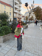 Veste en laine bouclé ASTOU