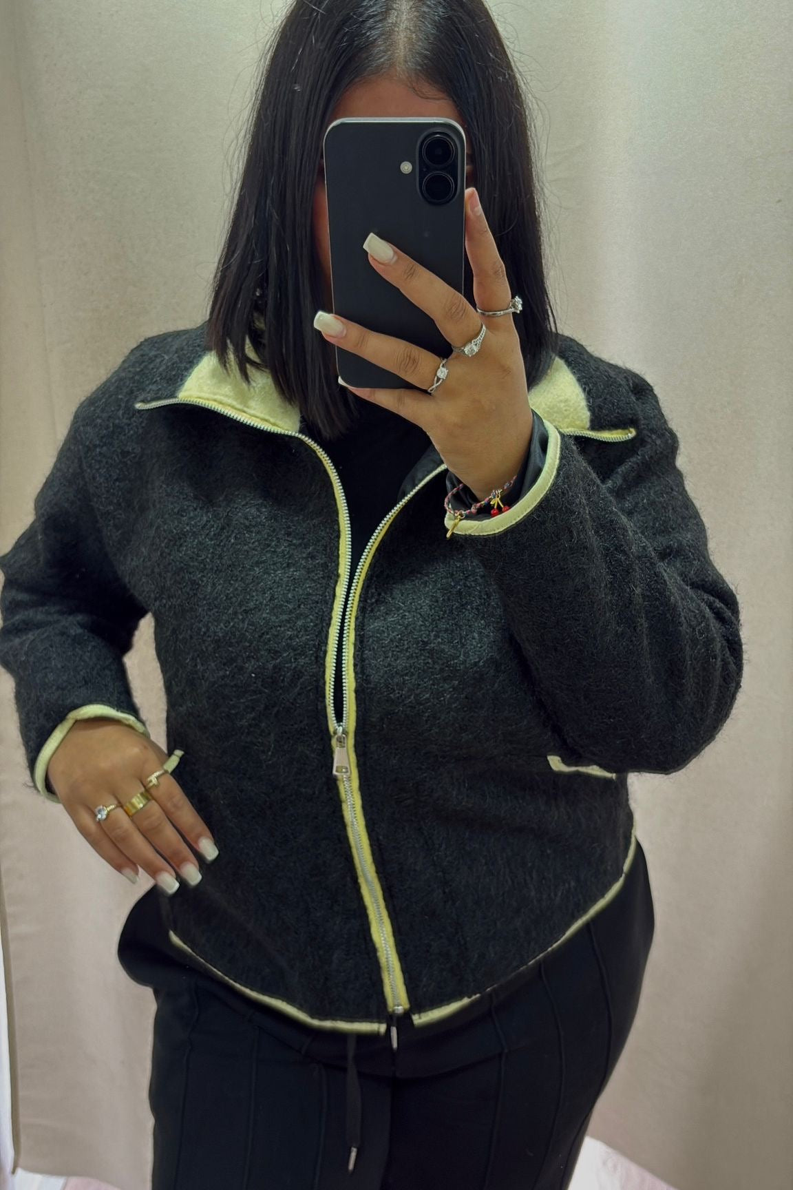 Veste bicolore NADINE