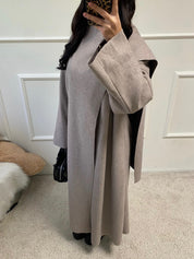 Veste cape longue Thiara