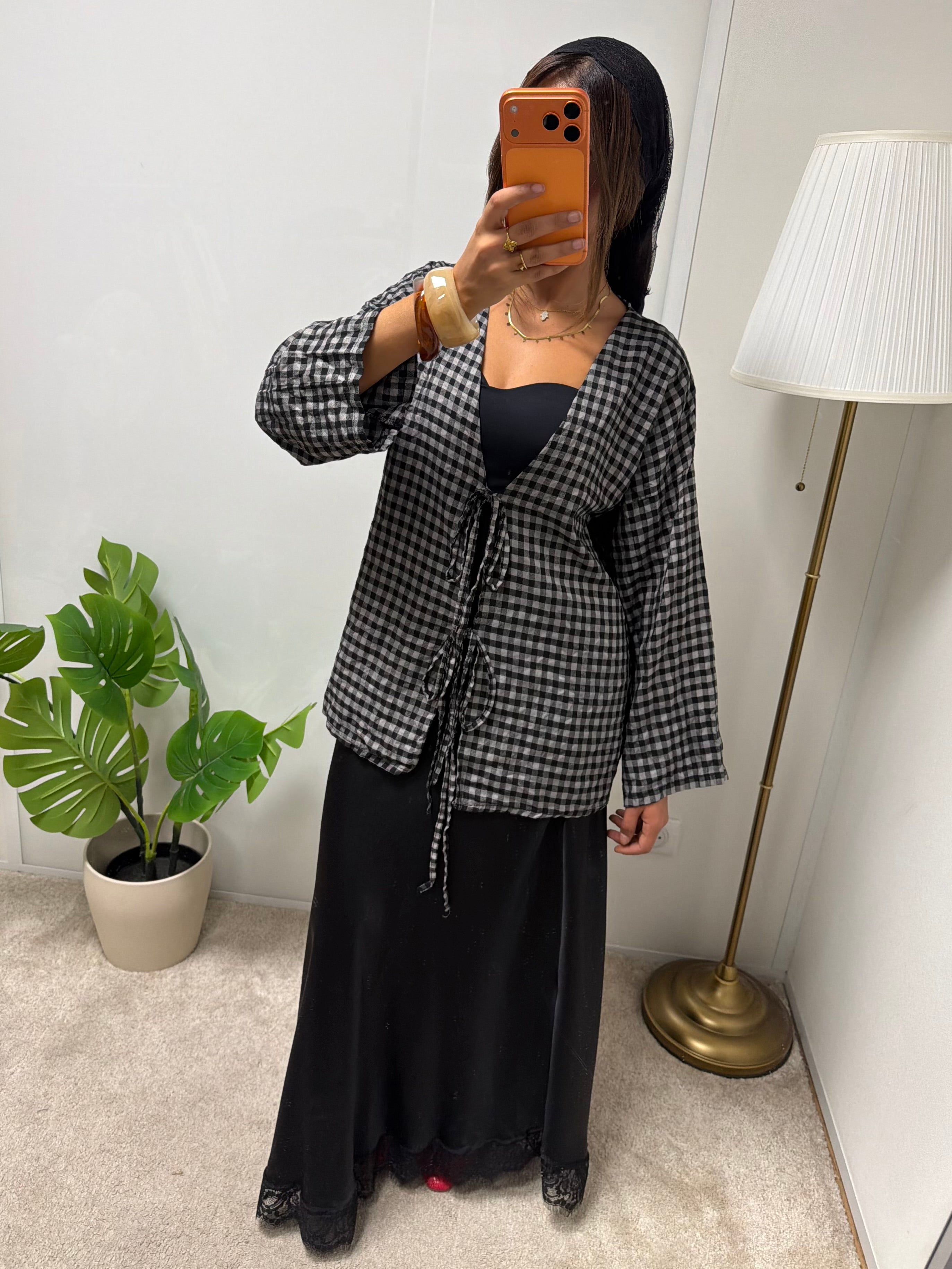 Chemise Carolina à carreaux
