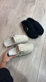 Mules inspi BIRK FOURRURE L1375 /1259