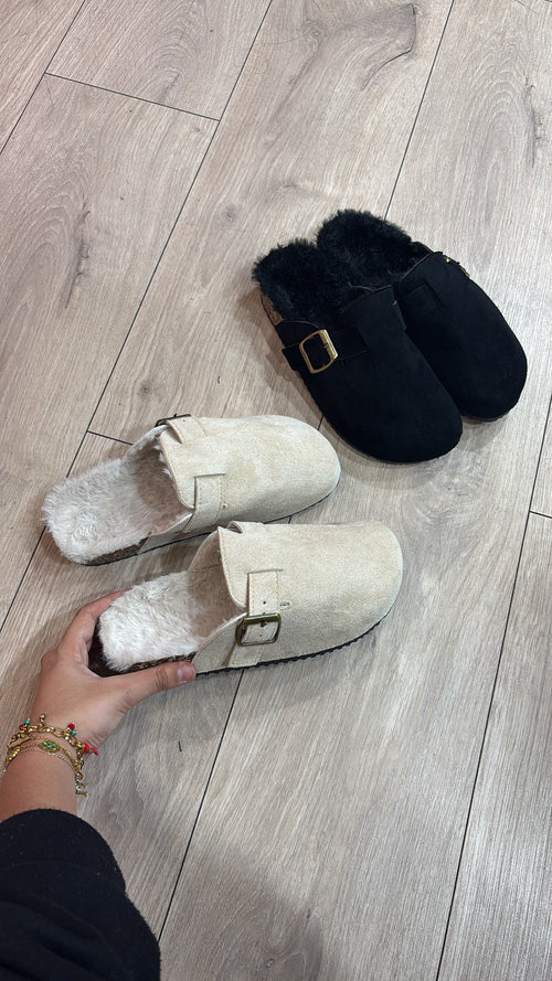 Mule inspi BIRK FOURRURE L1375 /1259