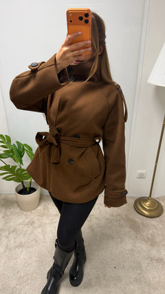 Manteau à col montant Sabrina