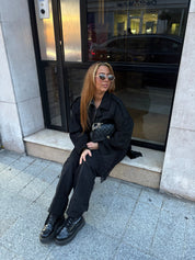 Veste bombers suédine en daim dania