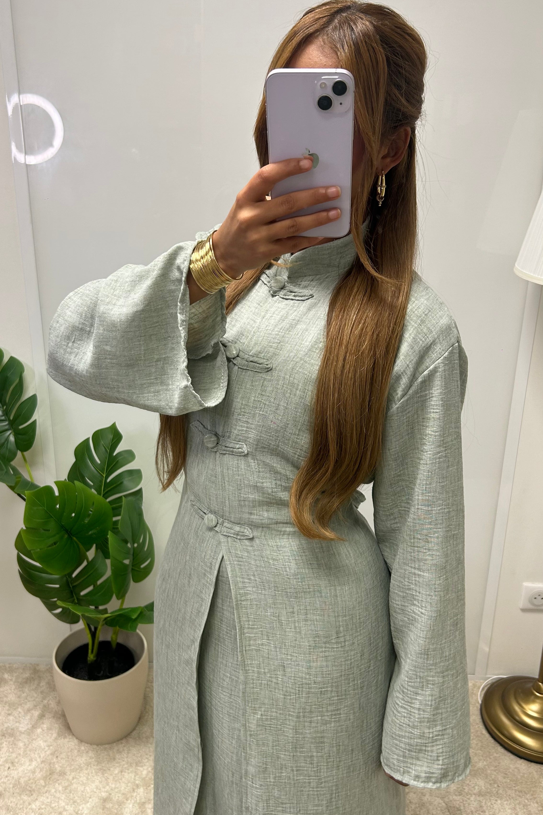 KIMONO + ROBE GENNA Sans manche a L’intérieur