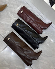 Bottes hautes en cuir TEEYAH
