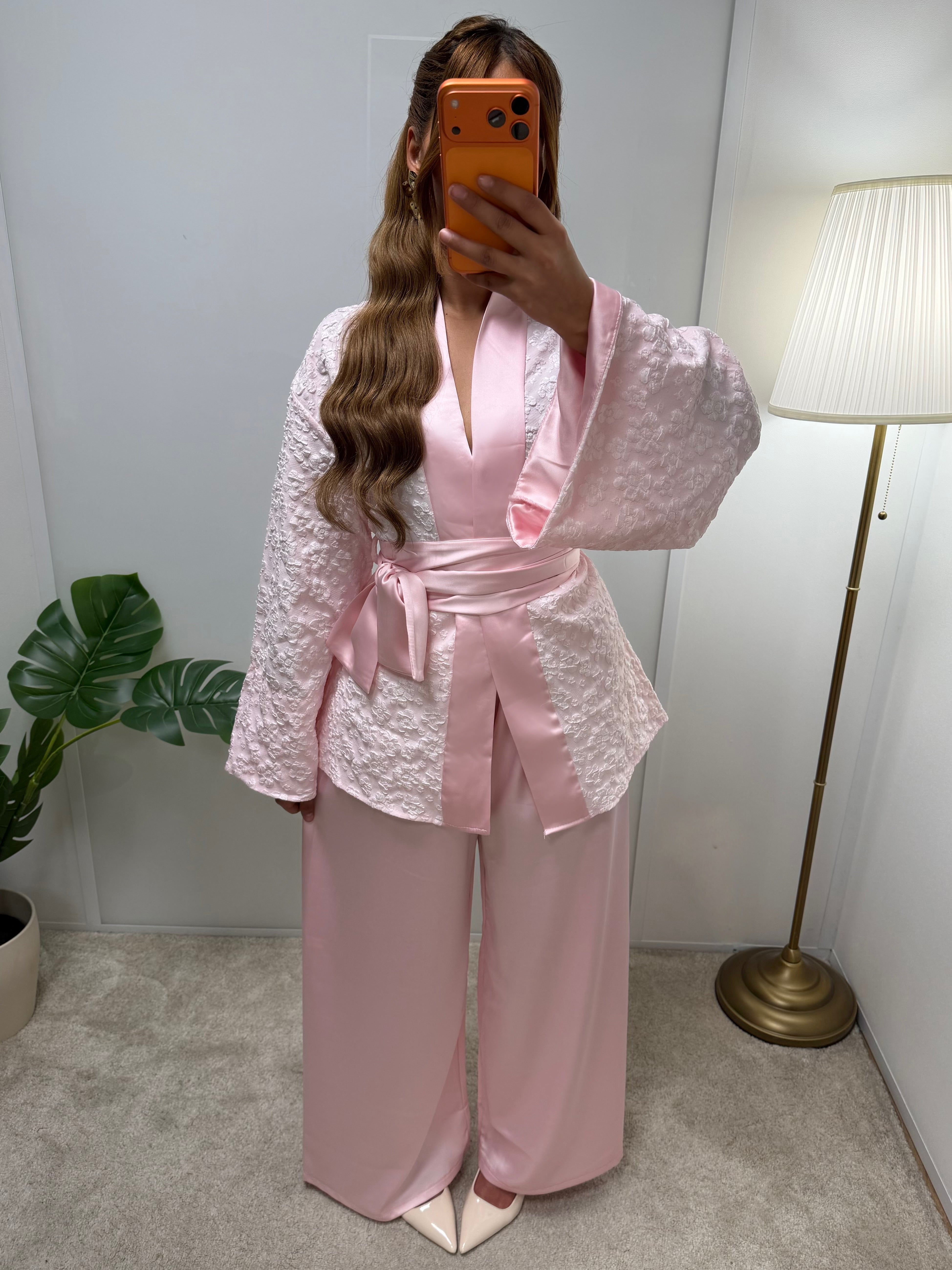 Ensemble Kimono brodé