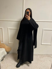 Veste cape longue Thiara
