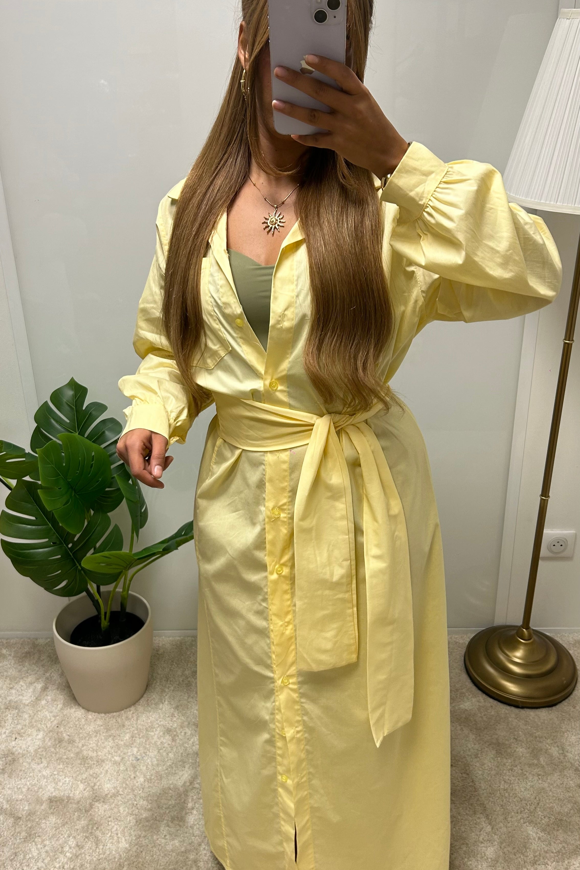 Robe chemise Amandine