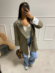 Blazer Asmaa rayures