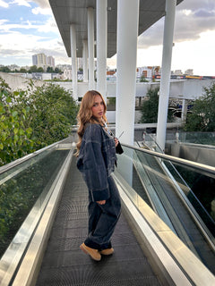Jeans LÉNA (gris foncé)